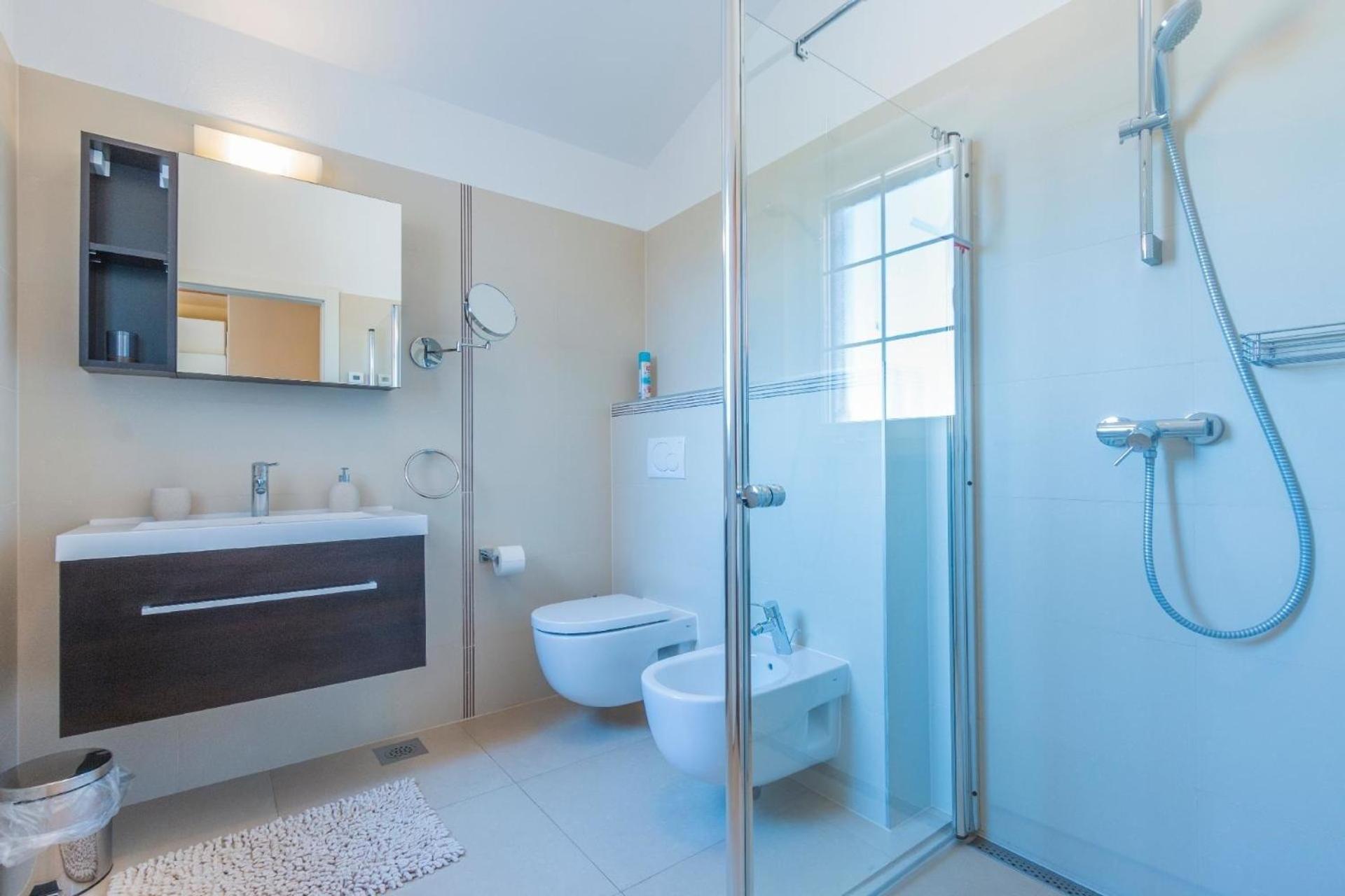 Ferienhaus In Pomer Mit Privatem Beheizten Pool Und Meerblick Extérieur photo